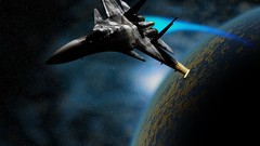 Outer space jet aircraft