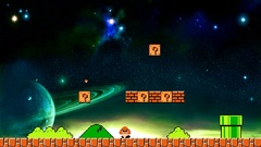 Outer space mario bros retro games Mario Bros Galaxy Mario 