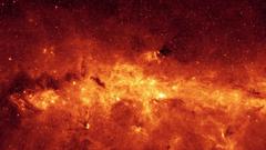 Outer space Milky Way