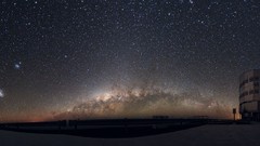 Outer space Milky Way