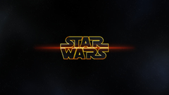 Outer space minimalistic logos