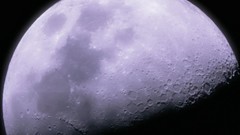 Outer space moon
