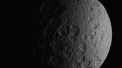 Outer space moon artwork