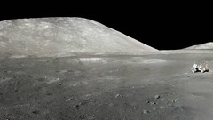 Outer space Moon Landing