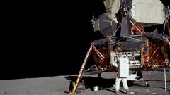 Outer space moon NASA