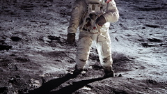 Outer space moon NASA