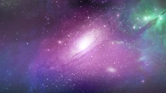 Outer space multicolor Stars