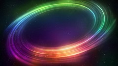 Outer space multicolor Stars