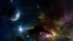 Outer space multicolor Stars