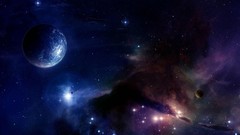 Outer space multicolor Stars