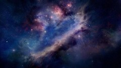 Outer space multicolor Stars