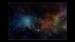 Outer space multicolor Stars