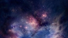 Outer space multicolor Stars