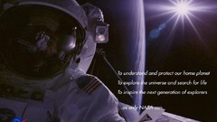 Outer space NASA astronauts