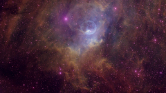Outer space nebulae