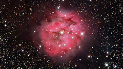 Outer space nebulae