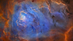 Outer space nebulae