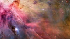 Outer space nebulae