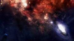 Outer space nebulae