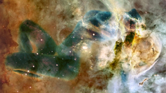 Outer space nebulae