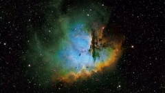 Outer space nebulae
