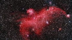 Outer space nebulae