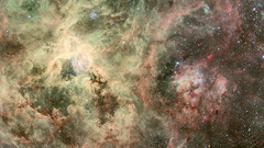 Outer space nebulae