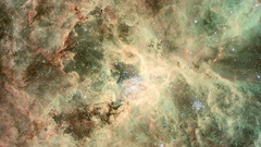 Outer space nebulae