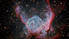 Outer space nebulae