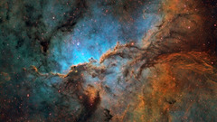 Outer space nebulae