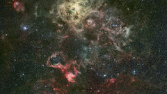 Outer space nebulae
