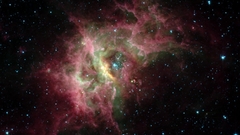 Outer space nebulae