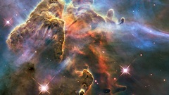 Outer space nebulae