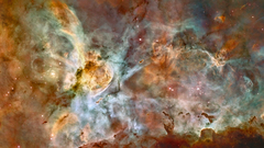 Outer space nebulae Carina