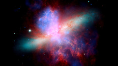 Outer Space nebulae gas