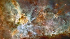 Outer space nebulae Hubble