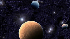 Outer space planets