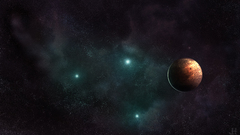 Outer space planets