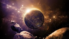 Outer space planets