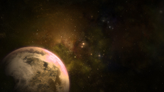 Outer space planets