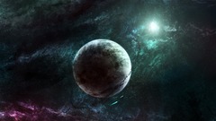 Outer space planets