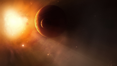 Outer space planets