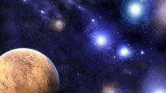 Outer space planets