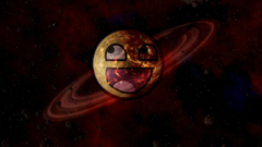 Outer space planets