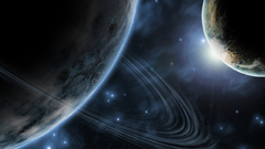 Outer space planets