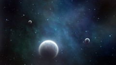 Outer space planets