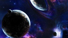 Outer space planets