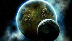 Outer space planets