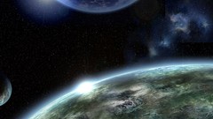 Outer space planets