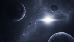 Outer space planets